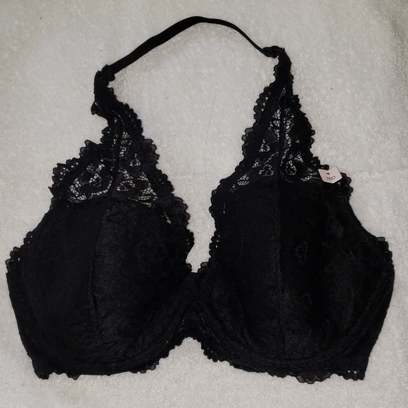 La SENZA Black Lace Bra 38D - Picture 1 of 5